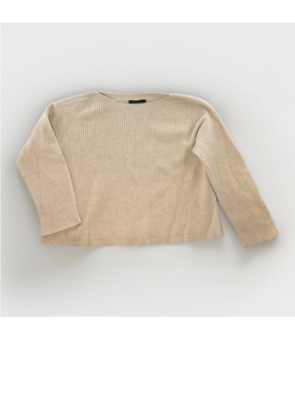 Jenni Kanye Women’s Large 100% Cashmere Long Sleeve Sweater Boat Neck
